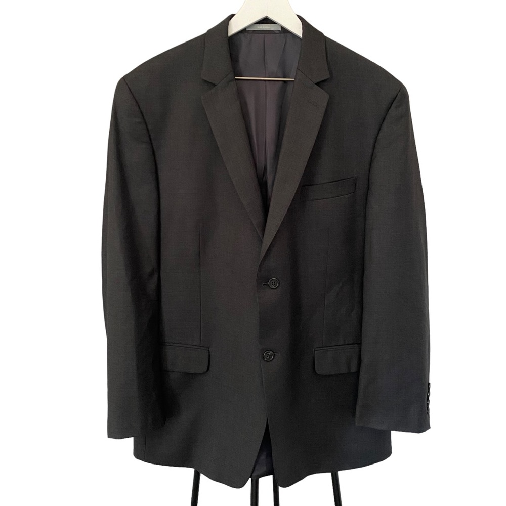 Michael Kors Men’s 100% Wool Blazer Size 44R - Grey - Picture 1 of 13